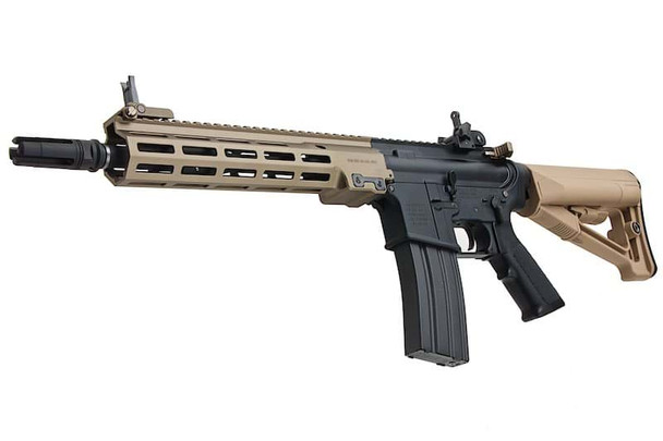 Tokyo Marui URG-I Sopmod Block 3 11.5 inch Next Generation (NGRS) Airsoft M4 AEG Rifle - Tan