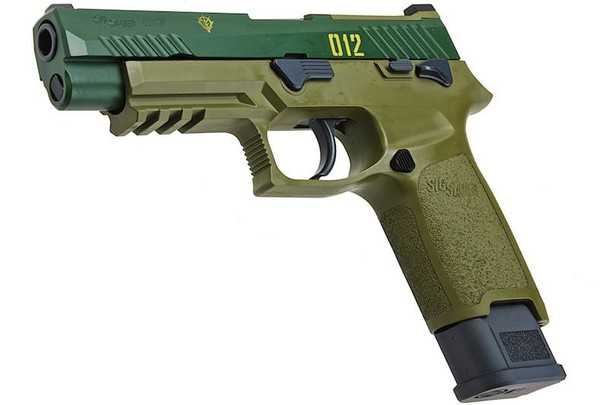RWC G Zion Cerakote ZKU-II Green M17 Green Gas Airsoft Pistol (Number 12)