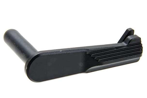5KU Tokyo Hi Capa GBB Airsoft Slide Stop (Stainless Steel, Type 5) - Black
