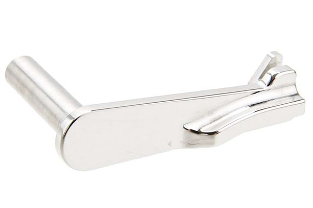 5KU Slide Stop (Stainless Steel) for Tokyo Marui Hi Capa GBB (Type 6) - Silver