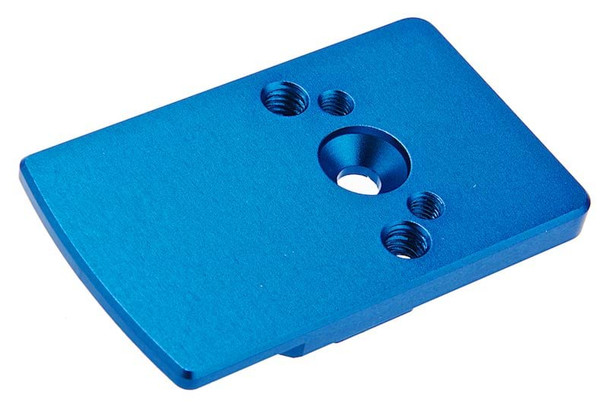 Airsoft Masterpiece Hi Capa Rear Sight Mount - Blue