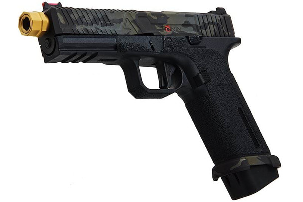 RWC Agency Arms EXA Green Gas Airsoft Pistol  (Ronin Gold Barrel Edition)