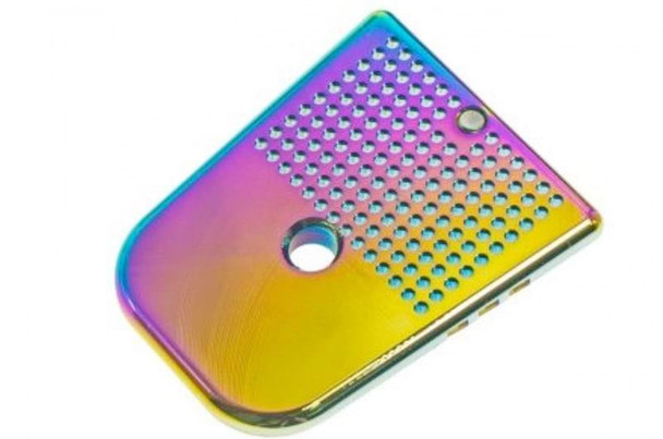 COWCOW Technology D02 Dottac Magazine Base for Tokyo Marui Hi Capa GBB Magazine - Rainbow