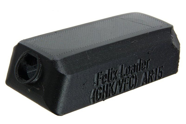 Felixshi Mechanics BB Loader Adaptor For GHK/VFC M4 Gas Magazine - BK