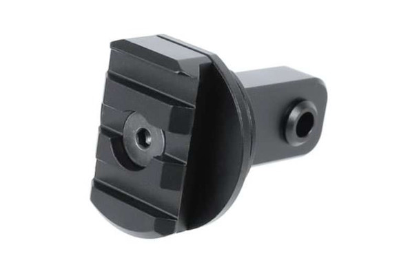 Laylax Tokyo Marui VSR ONE Airsoft 2 Way Picatinny Rail & M4 M4 Stock Pipe Rear Stock Base - Black