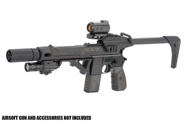 SRU WE M712 GBB Classic Advanced Design Flow Stock Set Kit (Black)