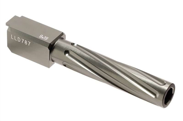 Nine Ball Tokyo Marui G19 Gen3/ Gen4 GBB Non-Recoil Fluted Outer Barrel NEO - Gun Metal