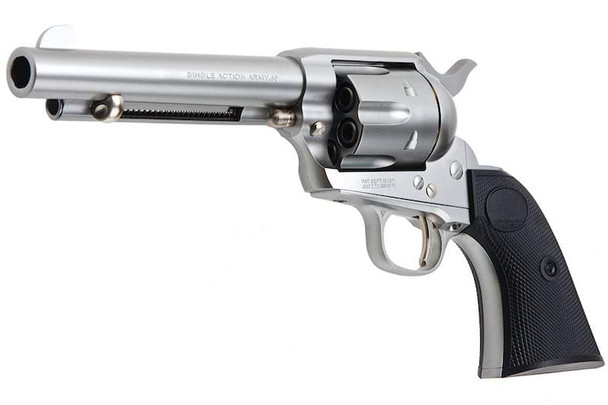 Tokyo Marui SAA.45 Artillery 5.5 inch Spring Revolver - Silver