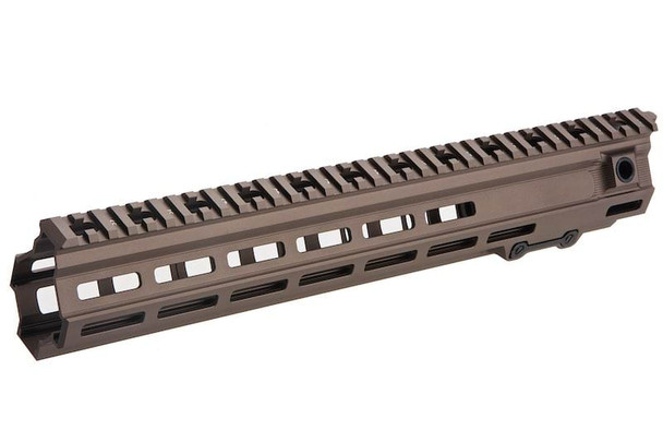 Angry Gun Mlok Handguard for Tokyo Marui NGRS, Umarex/VFC, KWA HK417 Airsoft Series (M110A1 SDMR, 14.5 inch, DDC)