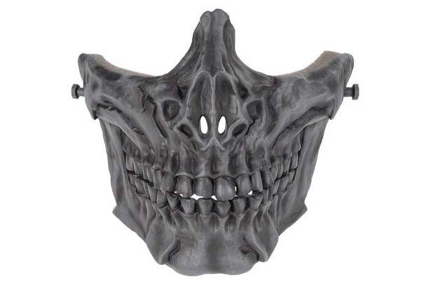 Laylax (Battle Style) Skull Face Guard (Shadow Black)