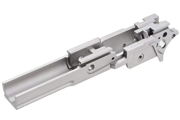 Guarder Tokyo Marui Hi Capa 5.1 GBB Frame (Aluminum, Standard, No Marking, Silver)