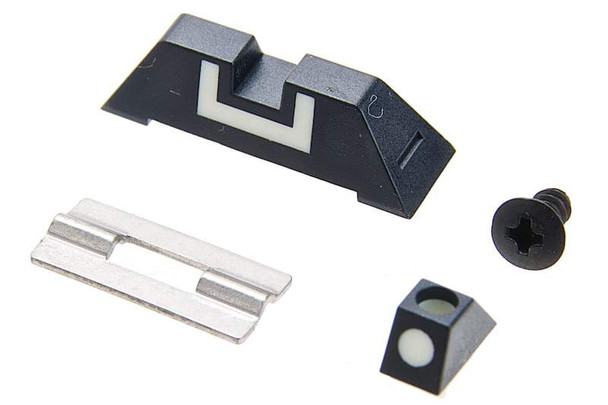 Guarder Tokyo Marui G Series Standard Night Sight Set (Real Rear Sight)
