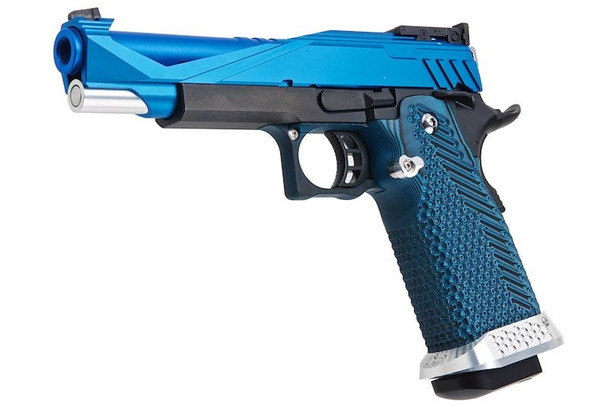 RWC GIGA Hi Capa 5.1 GBB Airsoft Pistol (G10 Grip) - Blue