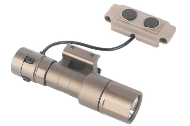 WADSN CD Style RE Airsoft 2.0 Micro Flashlight with Switch (DE)