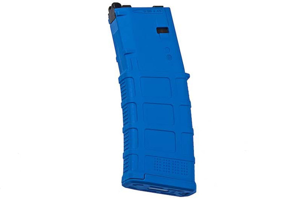 Guns Modify EVO Tokyo Marui M4 MWS Green Gas Magazine V4 Version (35 rounds, Nato Training Blue) - No Marking