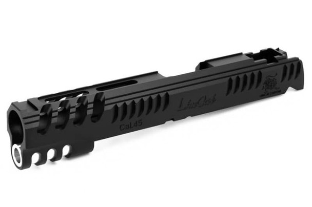 Airsoft Masterpiece Slide 5.1 (Limcat 'Battlecat') for Tokyo Marui Hi Capa / 1911 GBB - Black