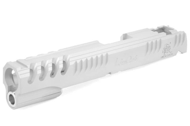 Airsoft Masterpiece Slide 5.1 (Limcat 'Battlecat') for Tokyo Marui Hi Capa / 1911 GBB -  Matt Silver