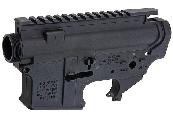 Z-Parts Tokyo Marui M4 MWS Forged Receiver Set - Black (CNC)