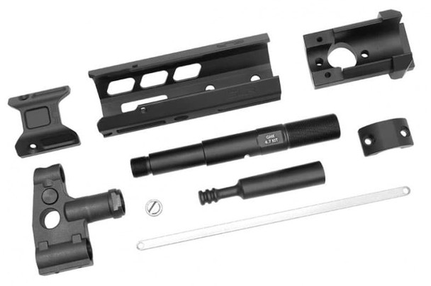 Dytac GHK AK GBBR ION Lite Mlok Extended Handguard Full Kit (4.7 inch) - Licensed by SLR Rifleworks