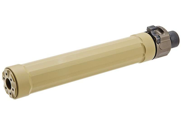 5KU Ryder9 Suppressor for WE MP5 / Apache Series (Come with WE Spec Flash Hider) - TAN