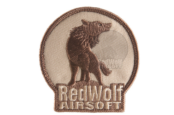 Redwolf Logo Hook and Loop Patch (Arid)