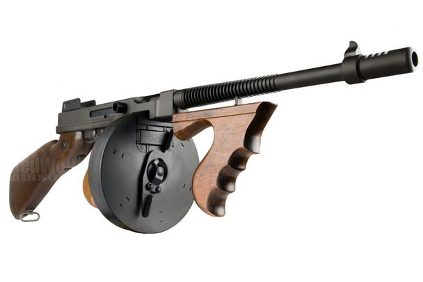 King Arms Thompson M1928 Chicago Airsoft AEG Rifle