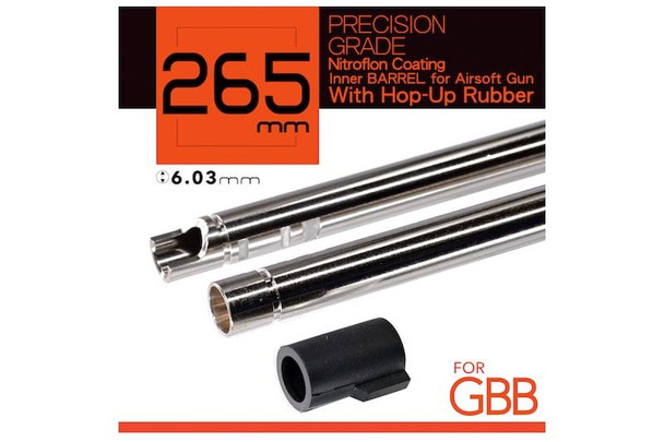 Unicorn Airsoft Inner Barrel GBB (6.03mm, L:265mm, Nitroflon Coated Brass)