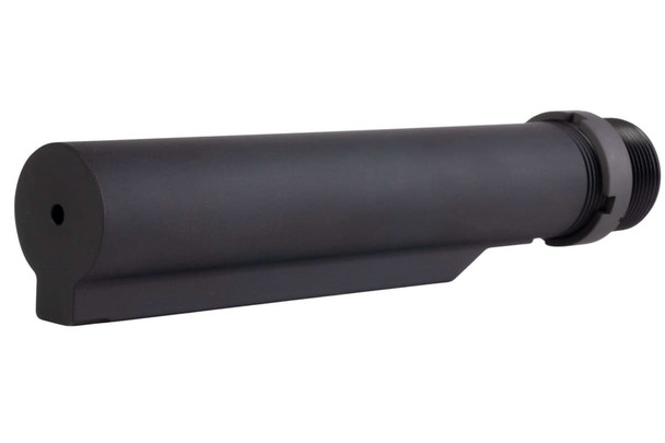 BJ TAC M4 GBBR Buffer Tube (6 Position) - Compatible with Tokyo Marui MWS / VFC / GHK M4 - Black