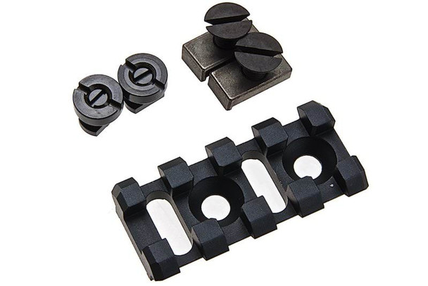 LCT ZB-2 45mm Rail Section for LCK-12 / LCK-15 / LCK-19 / ZK-12 / ZK-12U  - Black