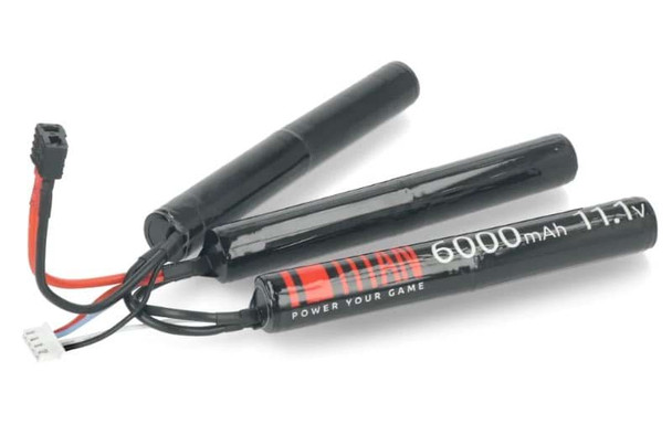 Titan Power 11.1v 6000mah Crane T-Plug Deans Lithium Ion Battery (V8)