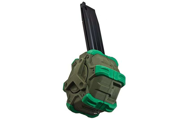Novritsch SSP1 /SSP5 Green Gas Drum Magazine (350 rounds)