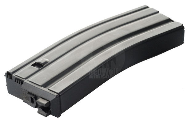 WE M4 Green Gas Magazine (30 rounds, Open Bolt Version, Compatible with M4/SCAR/L85)