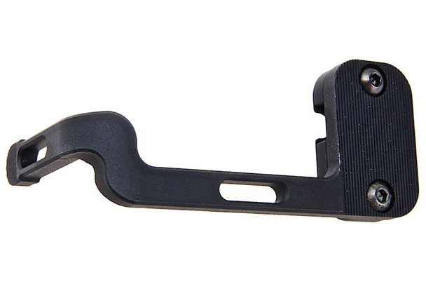 Revanchist Airsoft Tokyo Marui MWS GBB PM Style Extended Bolt Catch Release Set - BK