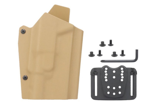 WoSport Lightweight Kydex Tactical Holster (G-03-XH35) - Tan