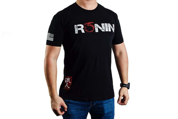 Ronin Tactics 'Bushido' T-Shirt (Black, L Size)