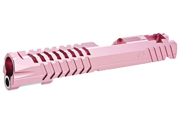 EDGE Tokyo Marui Hi Capa 5.1 GBB Airsoft Standard Slide (Custom 'MAX, Aluminum) - Pink