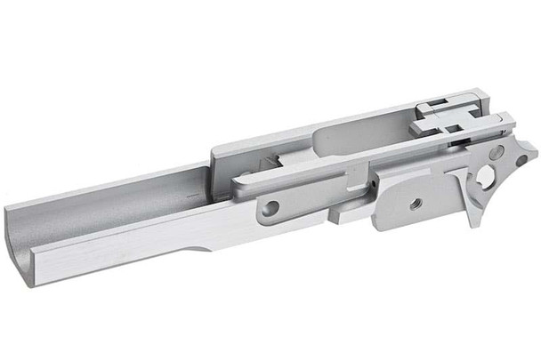 Airsoft Masterpiece Frame (Aluminum Advance - Infinity) for Tokyo Marui Hi Capa GBB Pistol - Silver