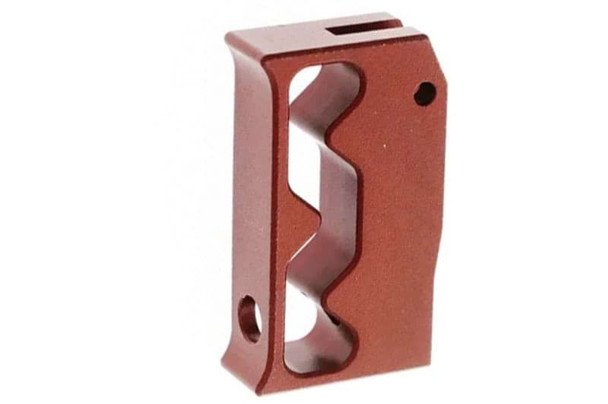 Revanchist Airsoft Hi Capa Flat Trigger (Type A, Aluminum, Red)