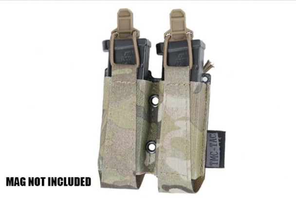TMC Dual Elastic Pistol Pouch - Multicam