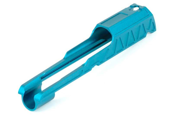 Novritsch SSP5 GBB Custom CNC Back Slide V1 - Light Blue
