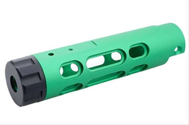 5KU Action Army AAP01 GBB Airsoft Outer Barrel (Type B, Aluminum, Green)