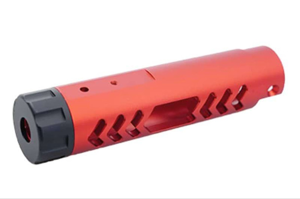 5KU Action Army AAP01 GBB Airsoft Outer Barrel (Type C, Aluminum, Red)