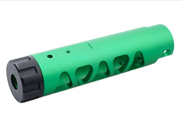 5KU Action Army AAP01 GBB Airsoft Outer Barrel (Type D, Aluminum, Green)