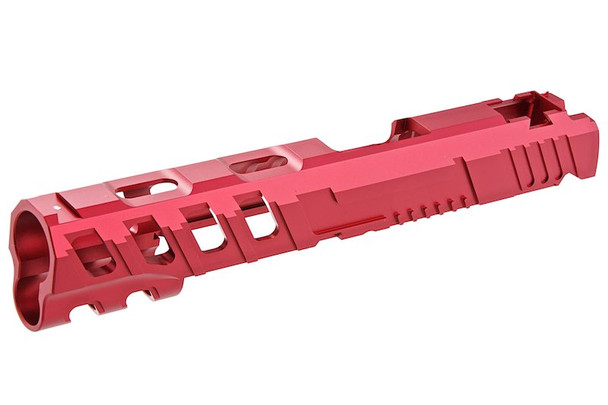 Narcos Airsoft Tokyo Marui Hi Capa 5.1 GBB Slide 'Phantom' (CNC Aluminum - Red)