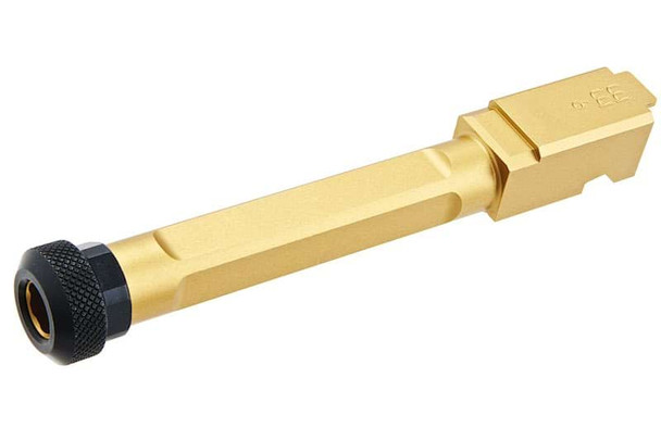 G&P Umarex / VFC G17 GBB Airsoft Threaded Outer Barrel - Gold
