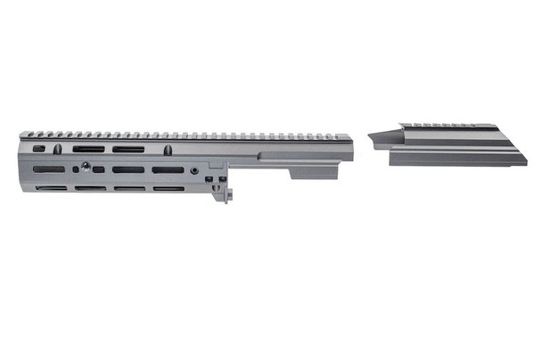 SAG Tokyo Marui AKM AKX GBB P.T.D. RU Ver MK3 Chassis - Cerakote E-240 Carbon Grey (by Dynamic Tactical)