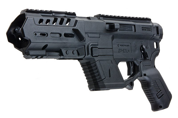Recover Tactical P-IX Modular AR Platform for Airsoft G Series Pistols (P-IX+Basic, PG9 Grip) - Black