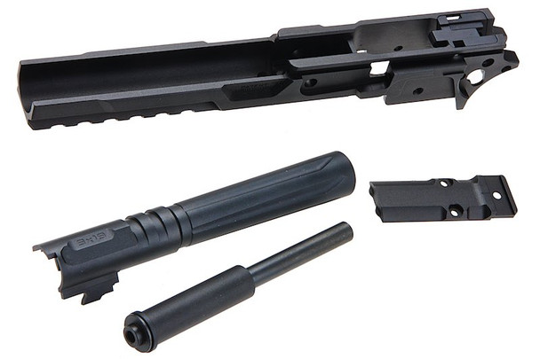 EMG Hi Capa GBB Airsoft SI 2011 Frame Kit (CNC, Black, Licensed by Strike Industries)