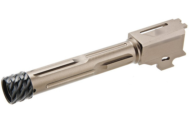 RGW SIG Sauer M18 GBB KI Threaded Barrel - Grey (14mm CCW, Aluminum)