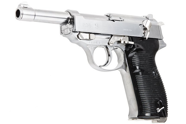 Maruzen P38 AC40.s GBB Airsoft Pistol (Stainless Finish)